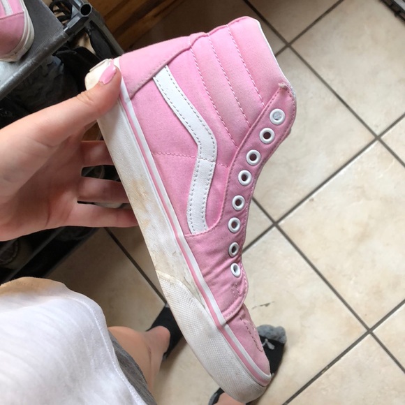 cute pink vans